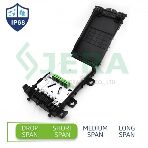 Fiber distribution box PBO G with adaptors and splitters 